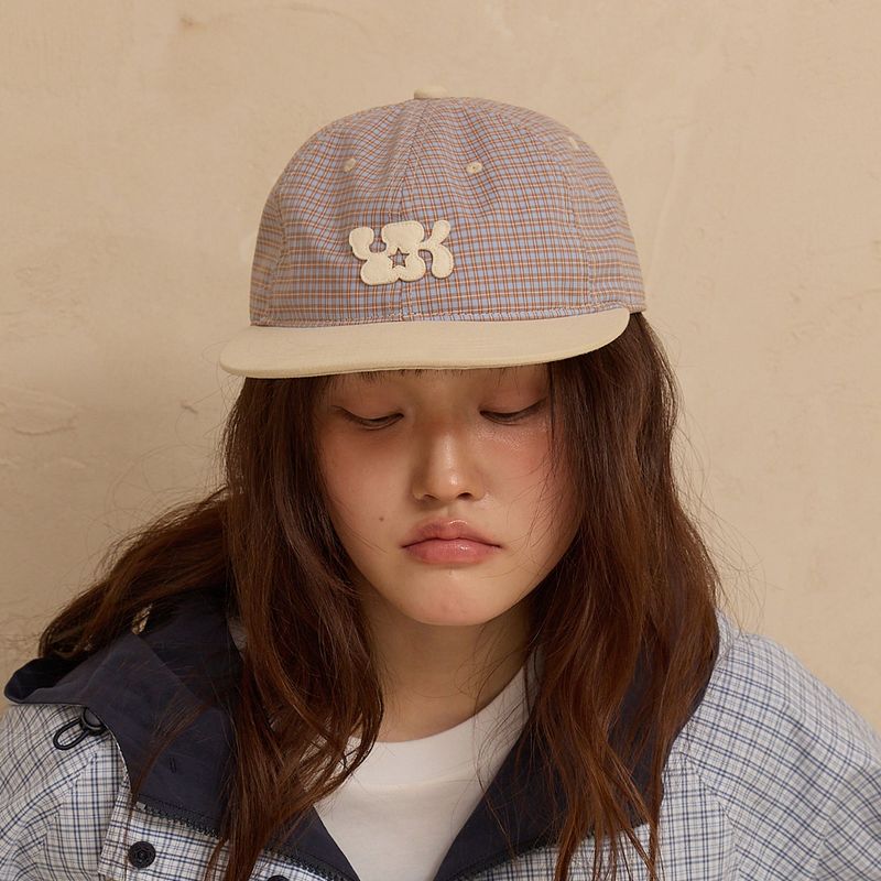 WaiKei（ワイケイ）の「YKロゴチェックキャップ（帽子）」