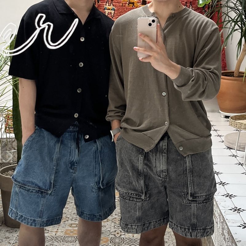 Mensfloor(メンズフロア)の「Pocket Cargo Half Pants(Pants)」