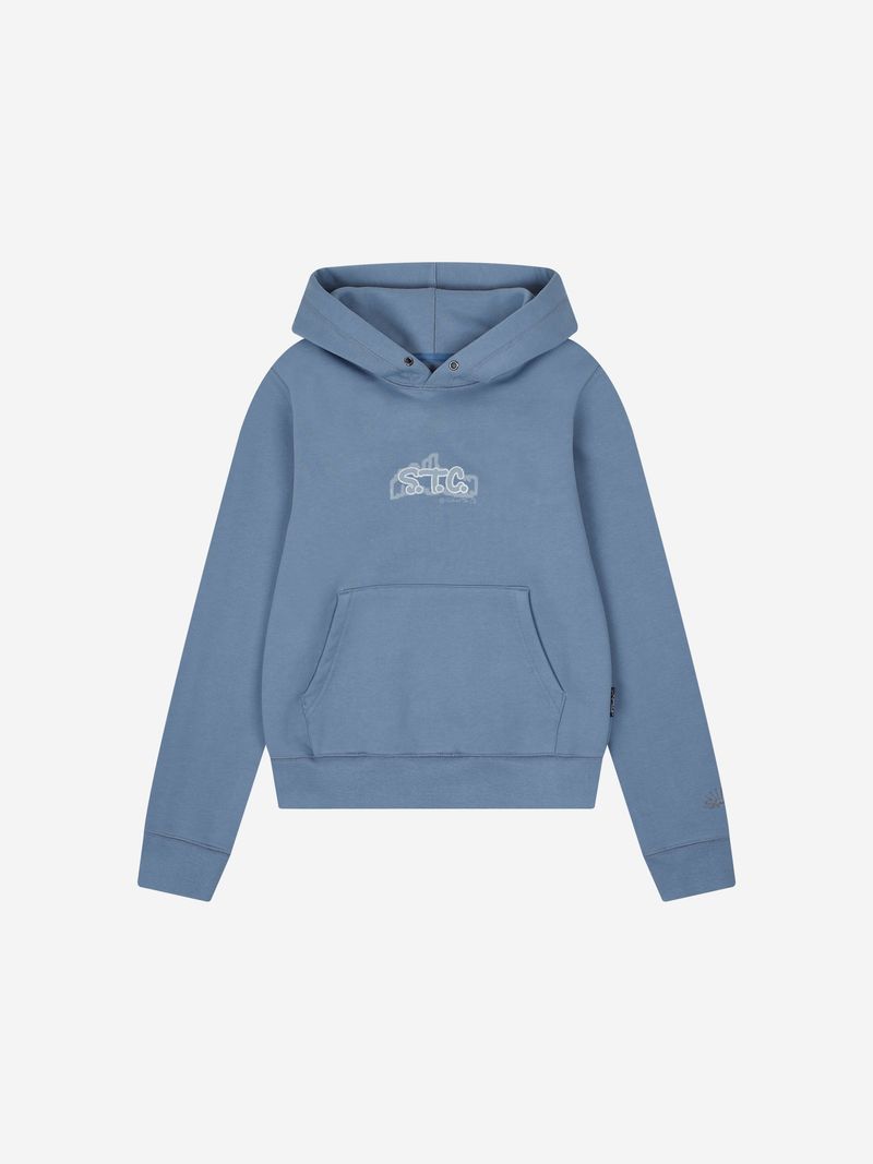 safarispot(サファリスポット)の「1/2 S.T.C. CASTLE HOODIE (BLUE)(Tops)」