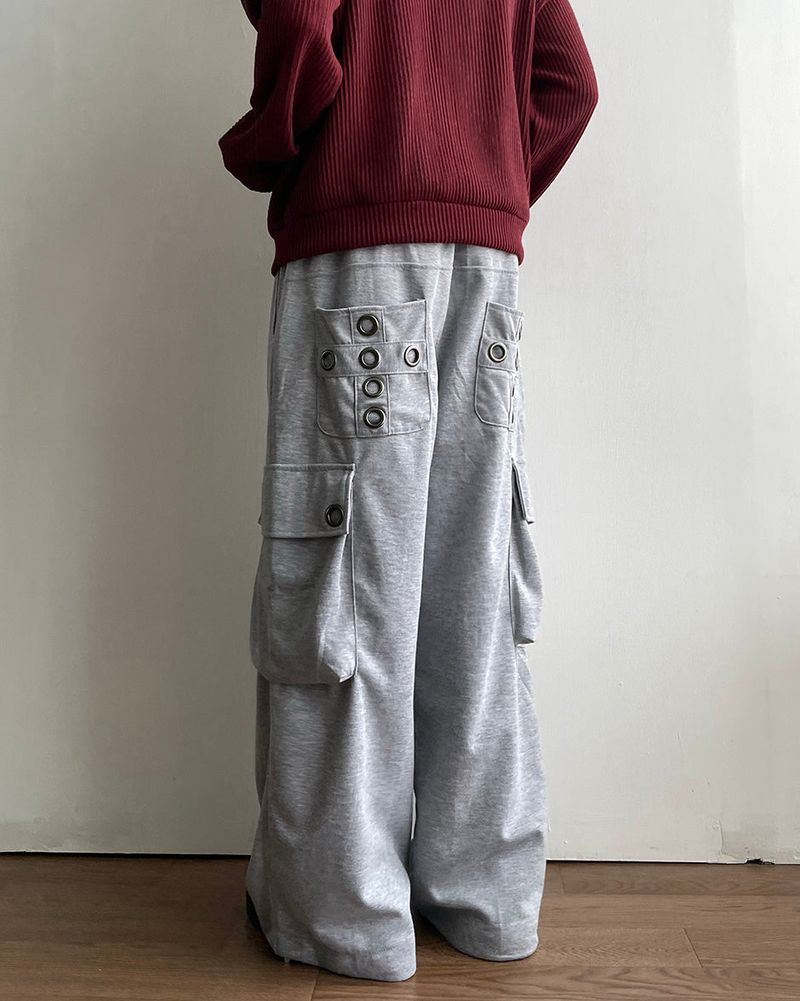 Punch Eyelet Sweatpants