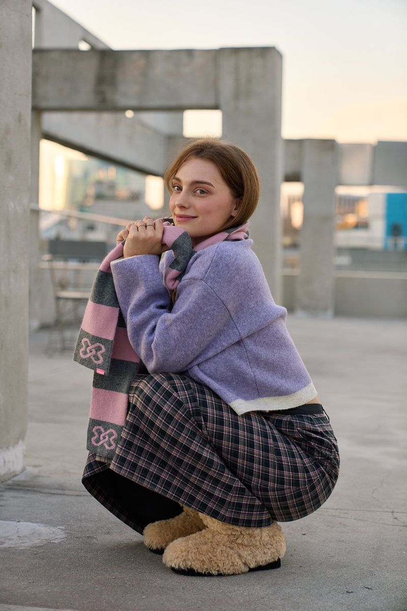 MP SYMBOL LOGO KNIT LAVENDER