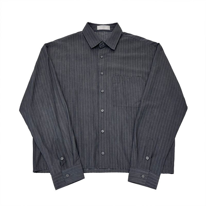 Brill Stripe Crop Shirt