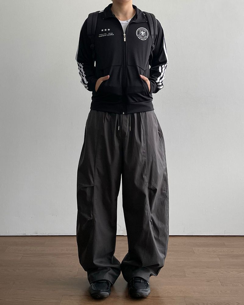 Roster Crop Track Zip-up