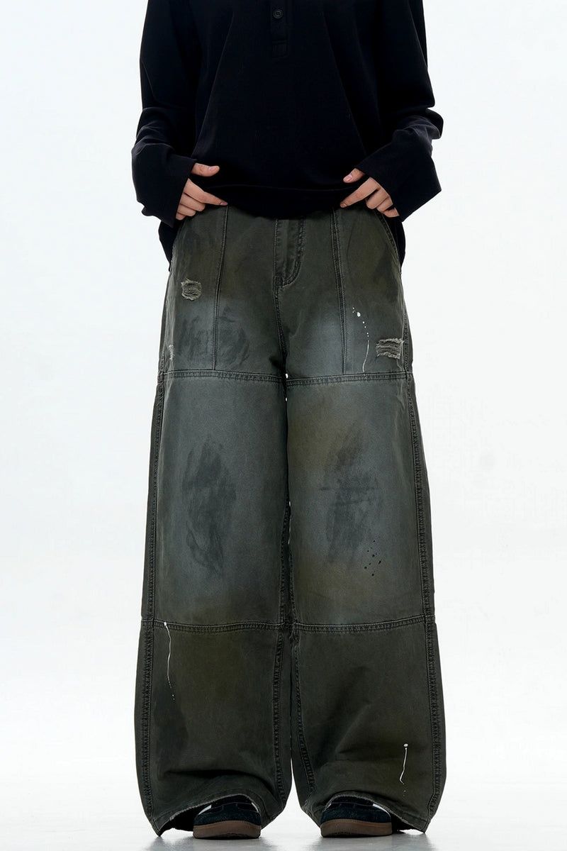 CZ Basicsの「Paint Splatter Logger Cargo Pants(Pants)」