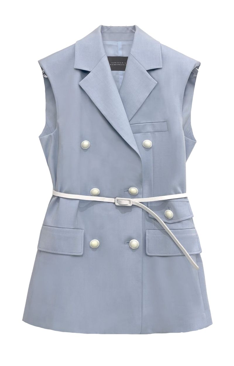 Belted vest