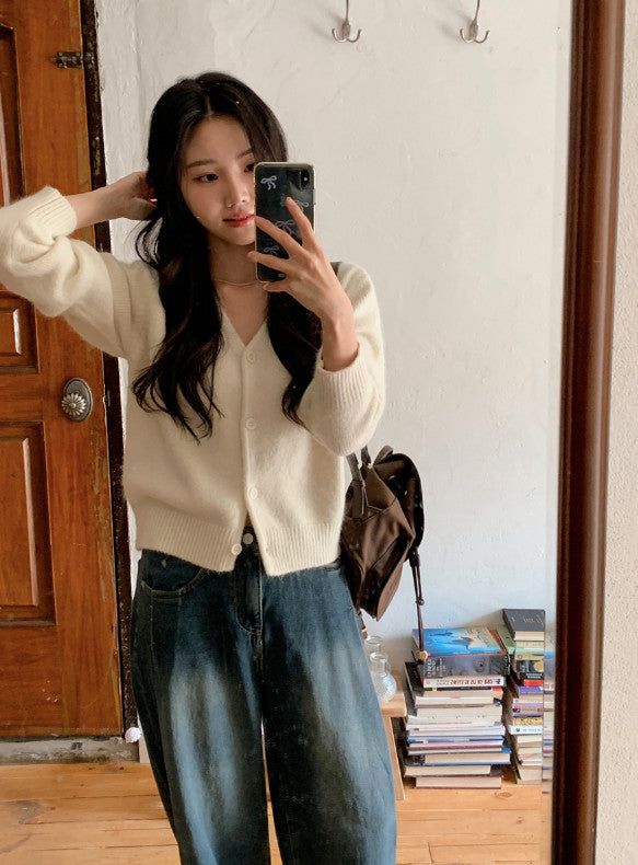 AR Tuck Wide Denim Pants (3color)