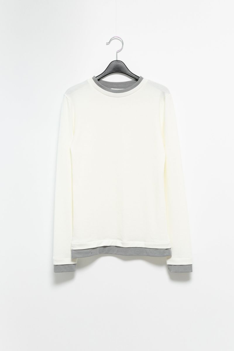 color layered long top(4colors)