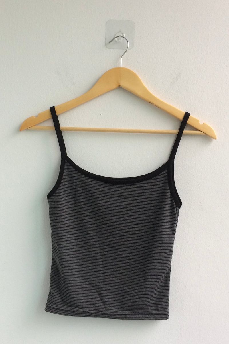 Striped mood layered t