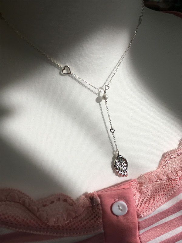 Icarus Wing Necklace