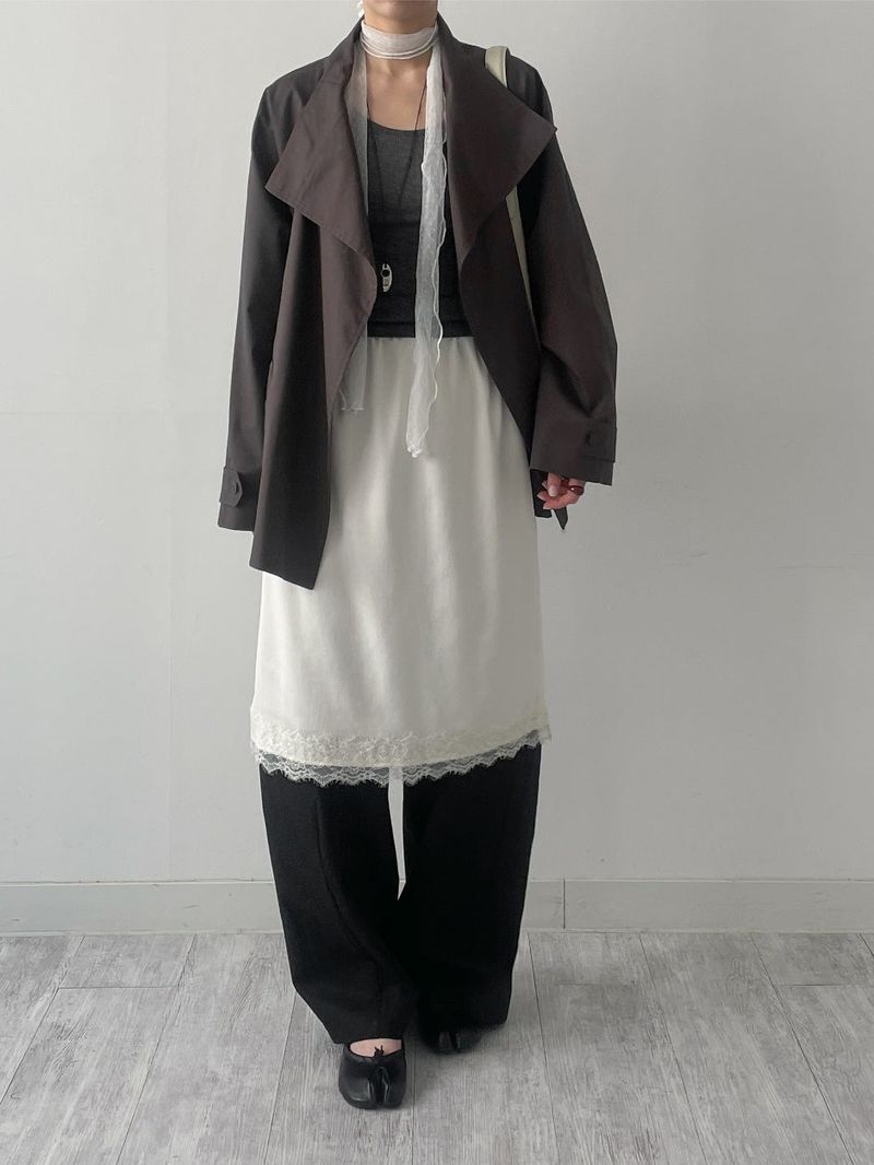 Dot Chiffon Long Muffler