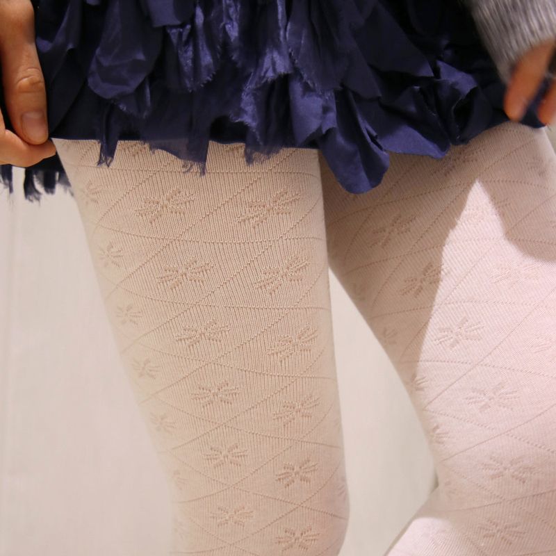 onnitella(オニテラ)の「falling snow tights (white)(Fashion Accessories)」