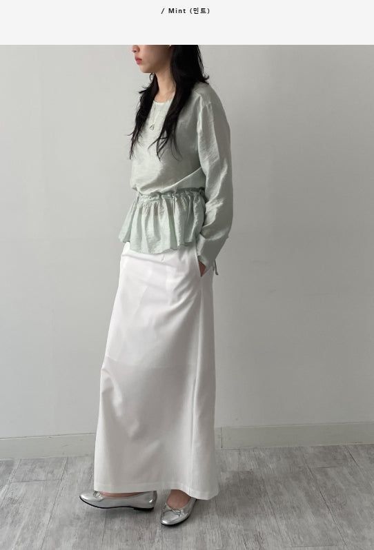 INCHANT ME(インチャントミー)の「Rose Frill Loose Fit Blouse(Tops)」