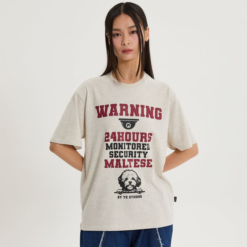 Maltese CCTV half sleeve T-shirt