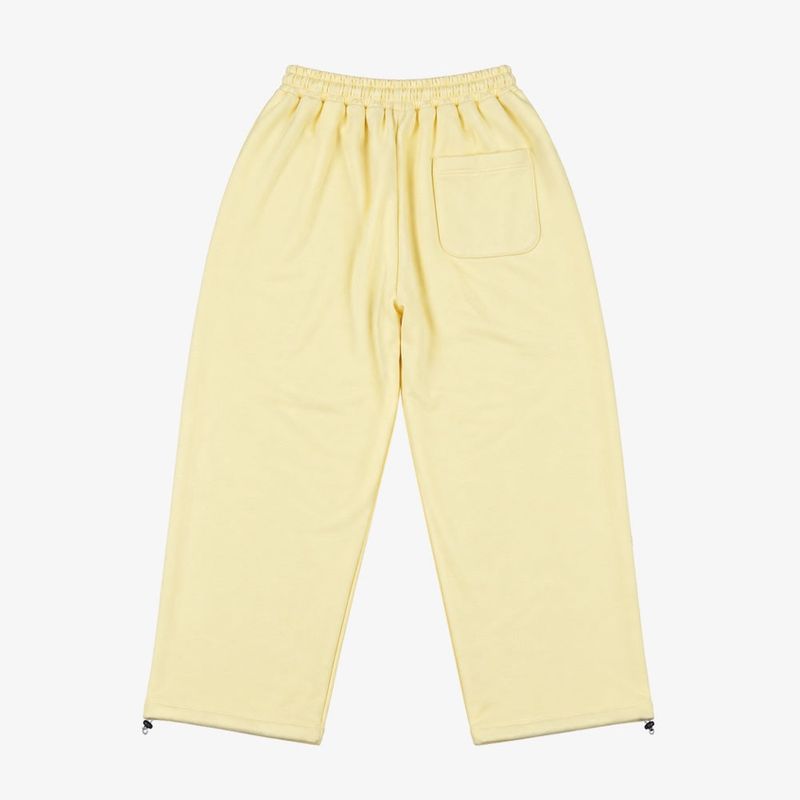 Rhinestone Sweat Pants_Lemon