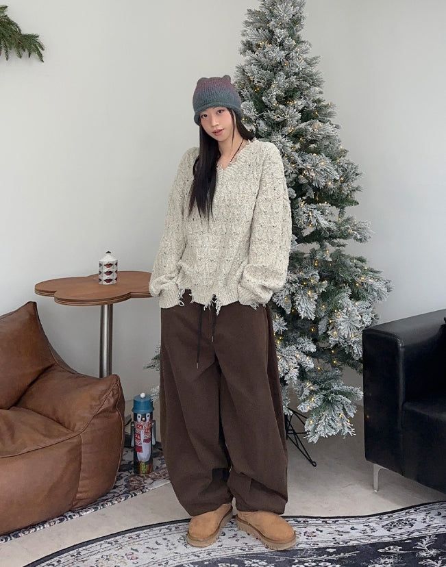 Lippe Vintage Cable Knit
