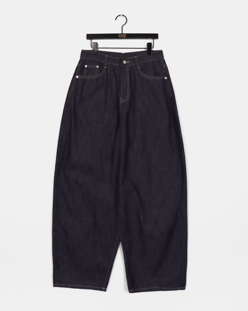 Yuki Raw Denim Balloon Pocket Pants