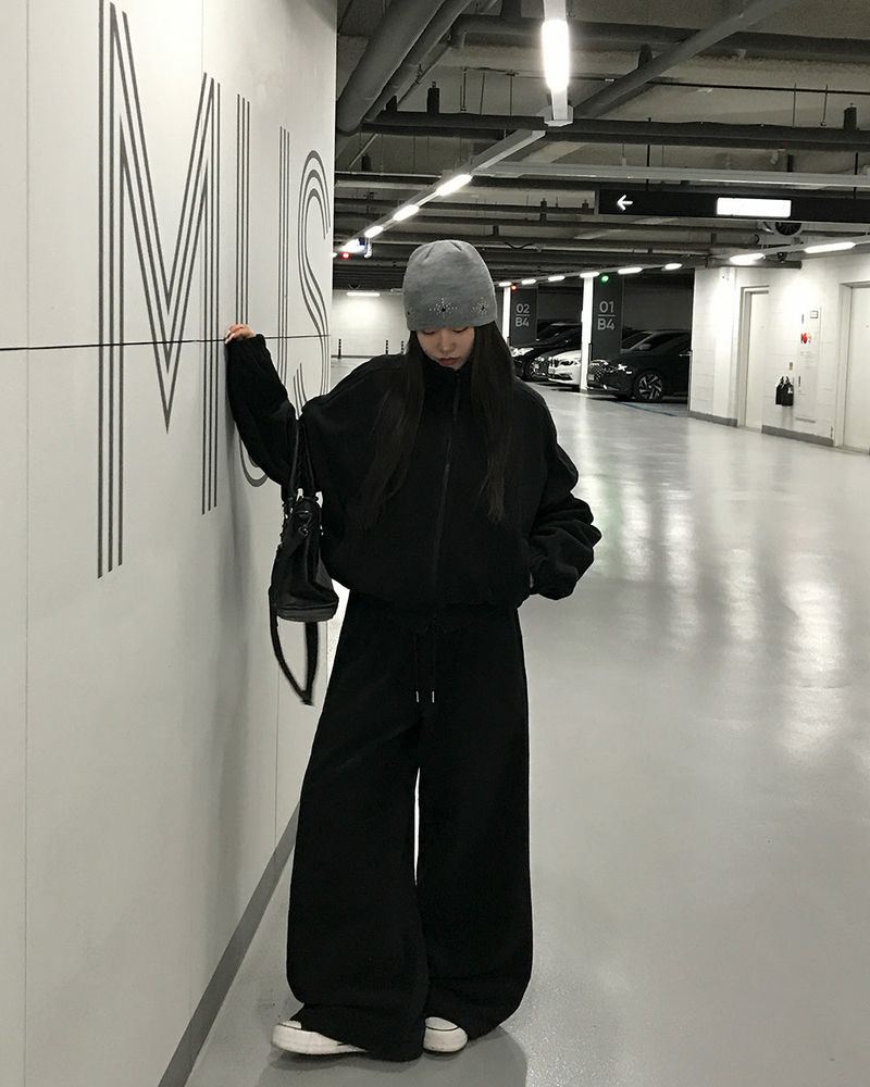 [ORIGINAL] WINDY ZIP-UP FLEECE SET