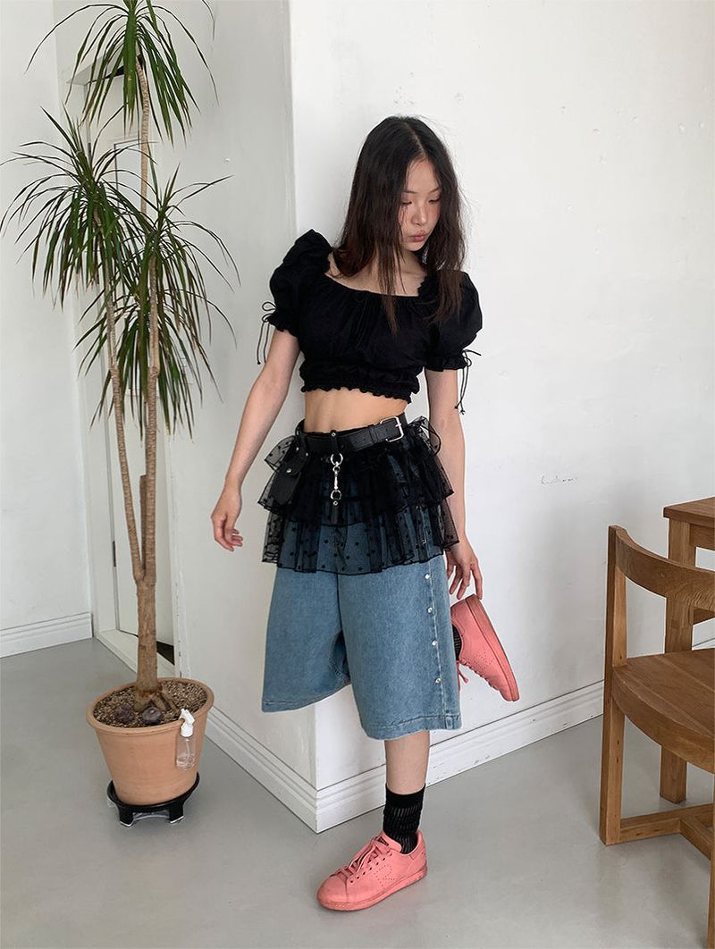 CARAT BERMUDA JEANS