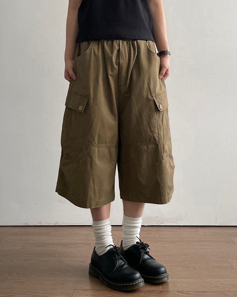 Rough Cargo Bermuda Pants