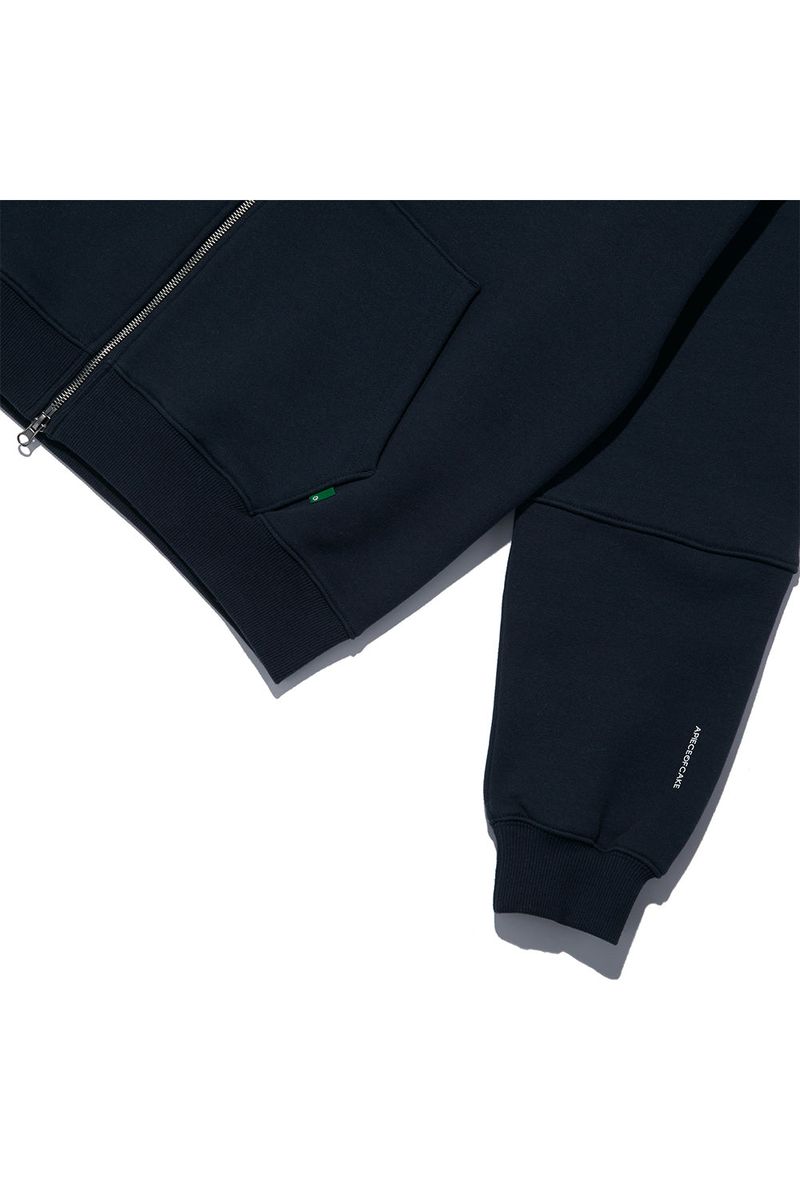 Cherry Bear Hood Zipup_Navy