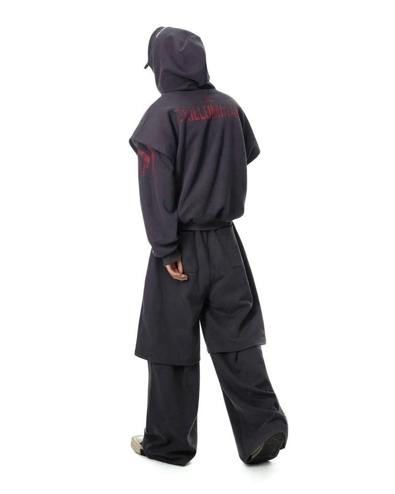 DOUBLE LAYER SWEAT PANTS