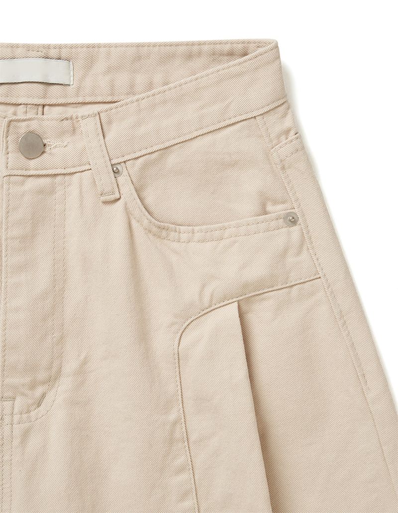 PELVIS PINTUCK BALLOON PANTS (3C)
