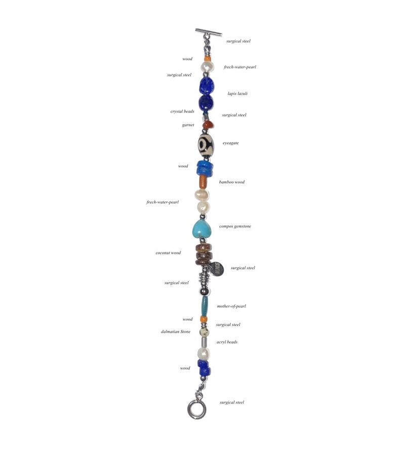 multi gemstone bracelet 01
