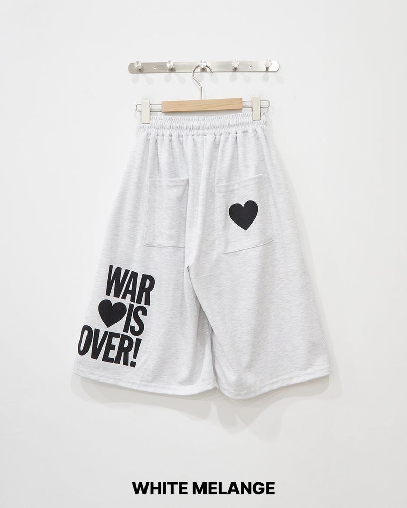 Hatin Sweat Half Pants