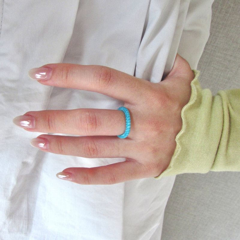 [CCNMADE] PARAFFIN Ring (Skyblue)