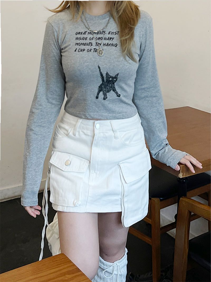 Hip Cat Slim T-shirt