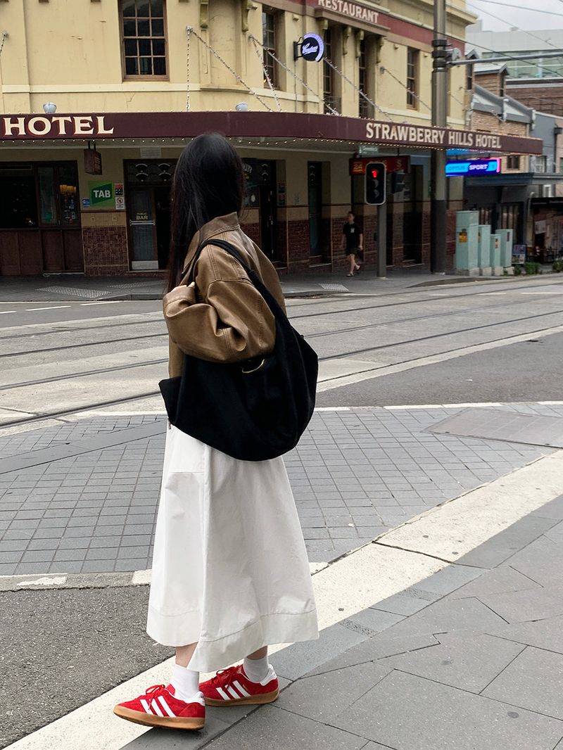 [MADE] POUTO COTTON LONG SKIRT