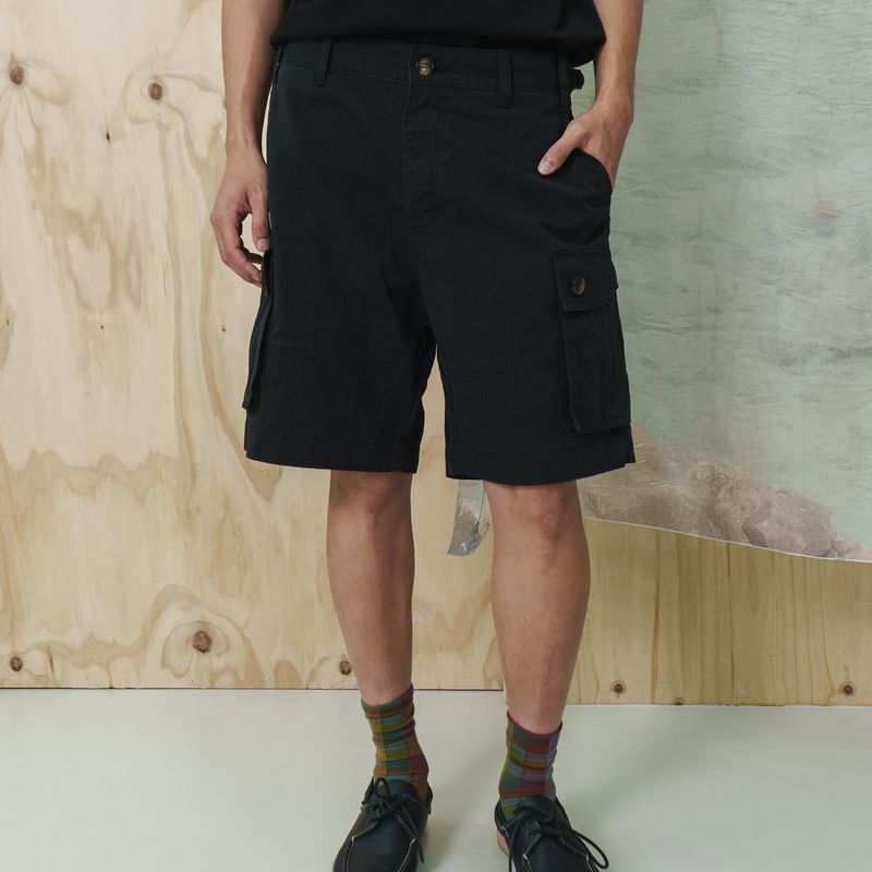 Issue cargo shorts / Black