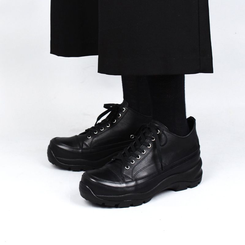 DAVID STONE D106 LOW dark black (vibram edition)