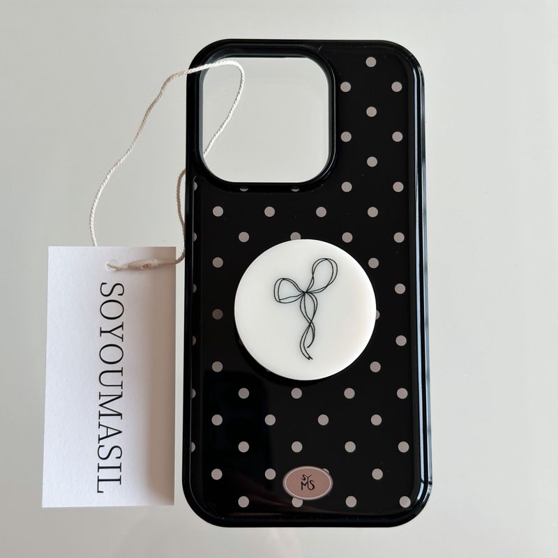 Dot point black epoxy bumper case