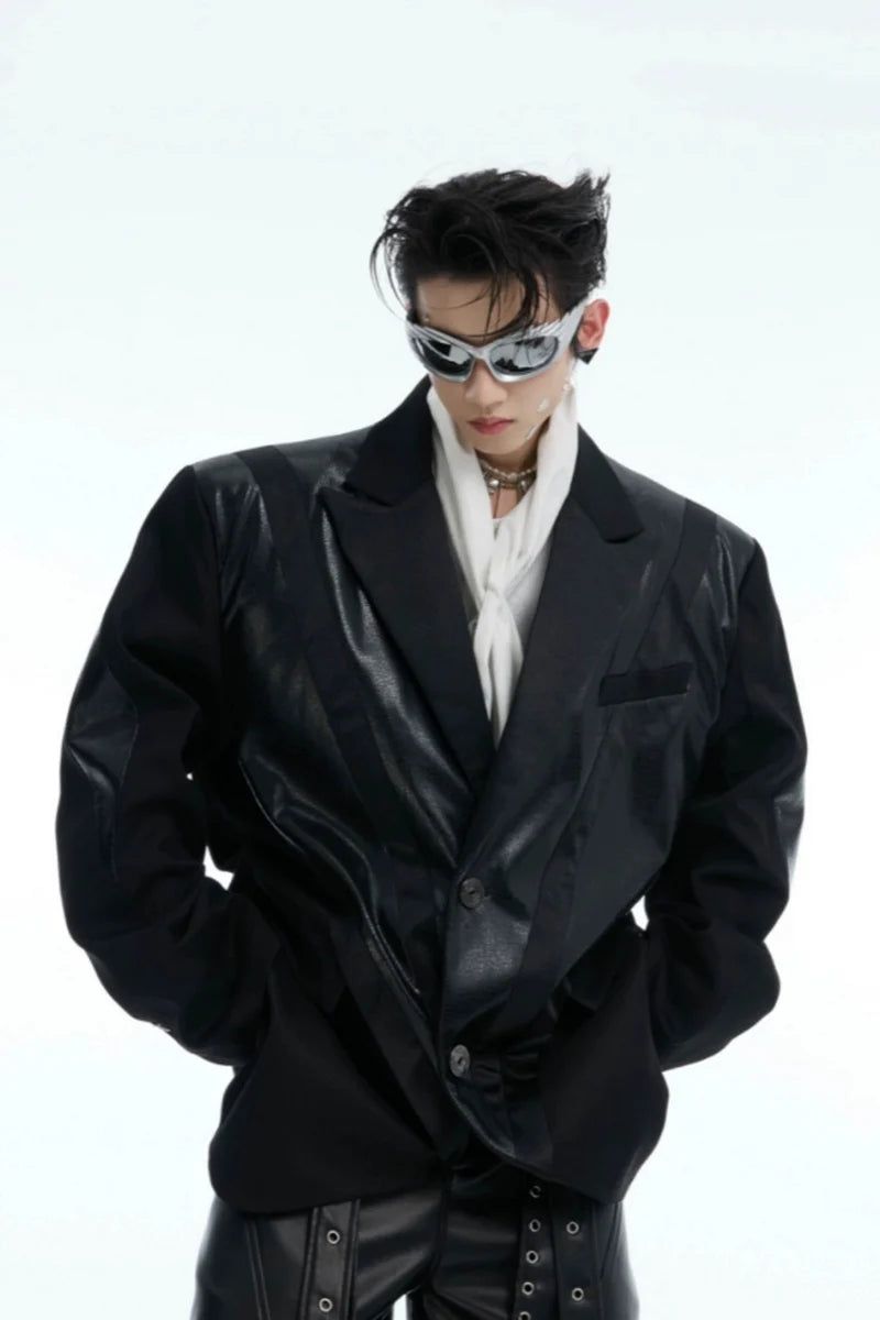 Argue Cultureの「Deconstructed PU Blazer（Jackets/Outerwear）」