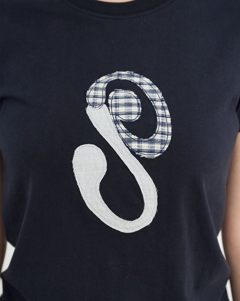 Applique Logo Tee