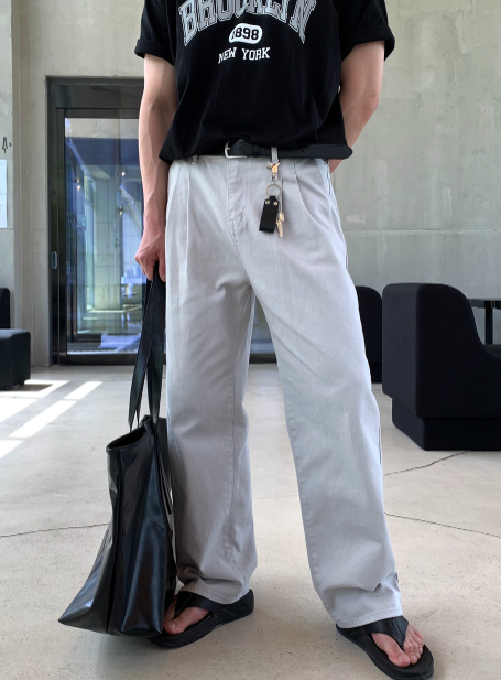 LOOKPLE（ルックプル）の「Weini 201 Turked Cotton Wide Pants（Pants）」