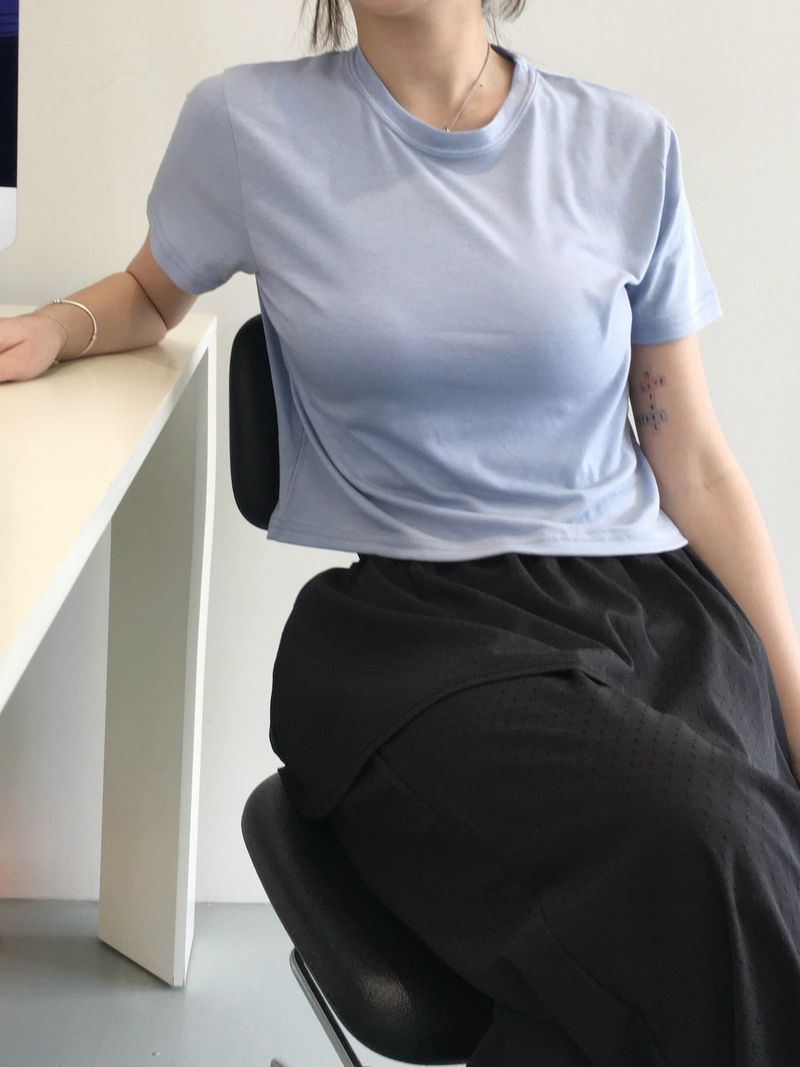 Daily Crop Short Sleeve (10c)