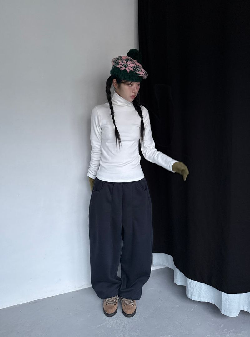 ベーシックタートルネックTシャツ