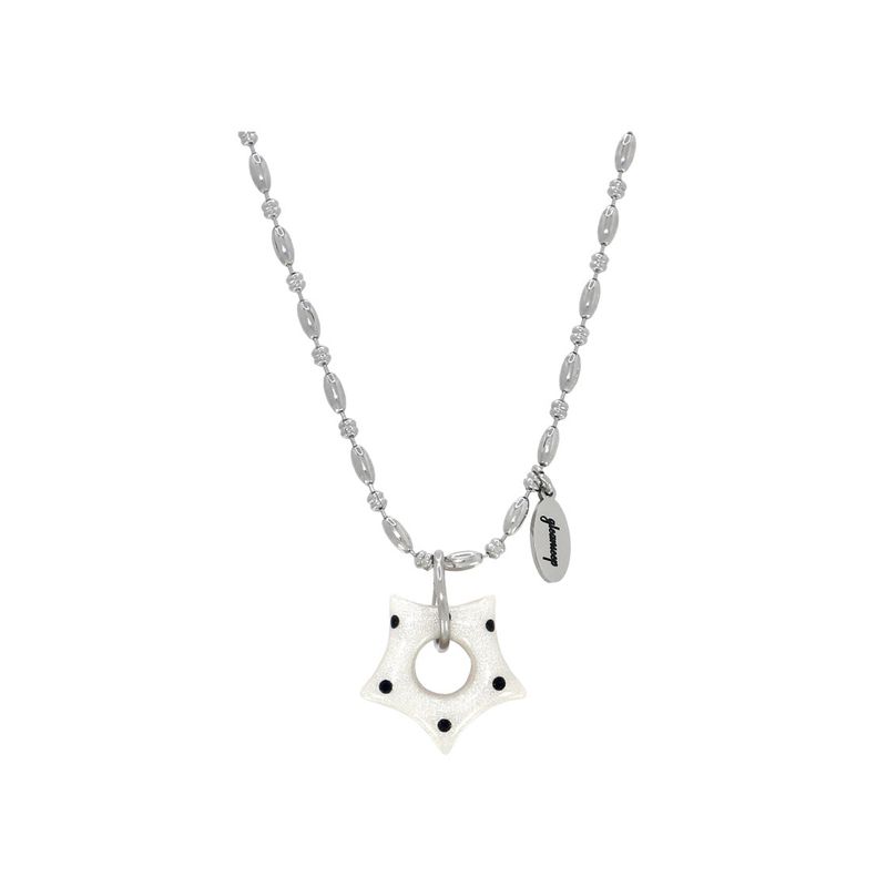 gleameep（グリームイープ）の「gleaming リトルスタードットネックレス [white]（アクセサリー）」
