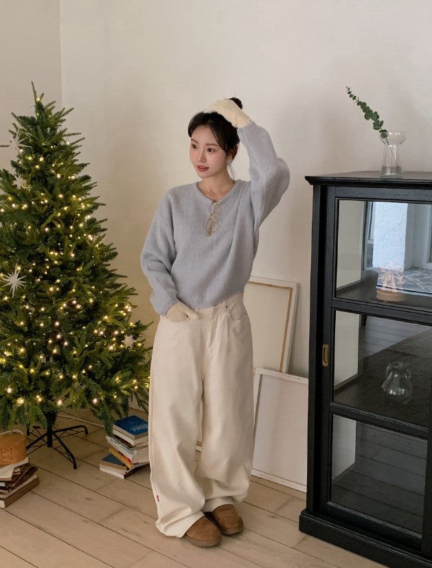 EZ Cozy Basic Round Knit (9color)