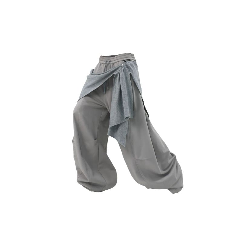 RELABEL（リレーベル）の「RELABEL('LABEL)デタッチャブルプリーツ デコンストラクション スウェットパンツ（パンツ）」