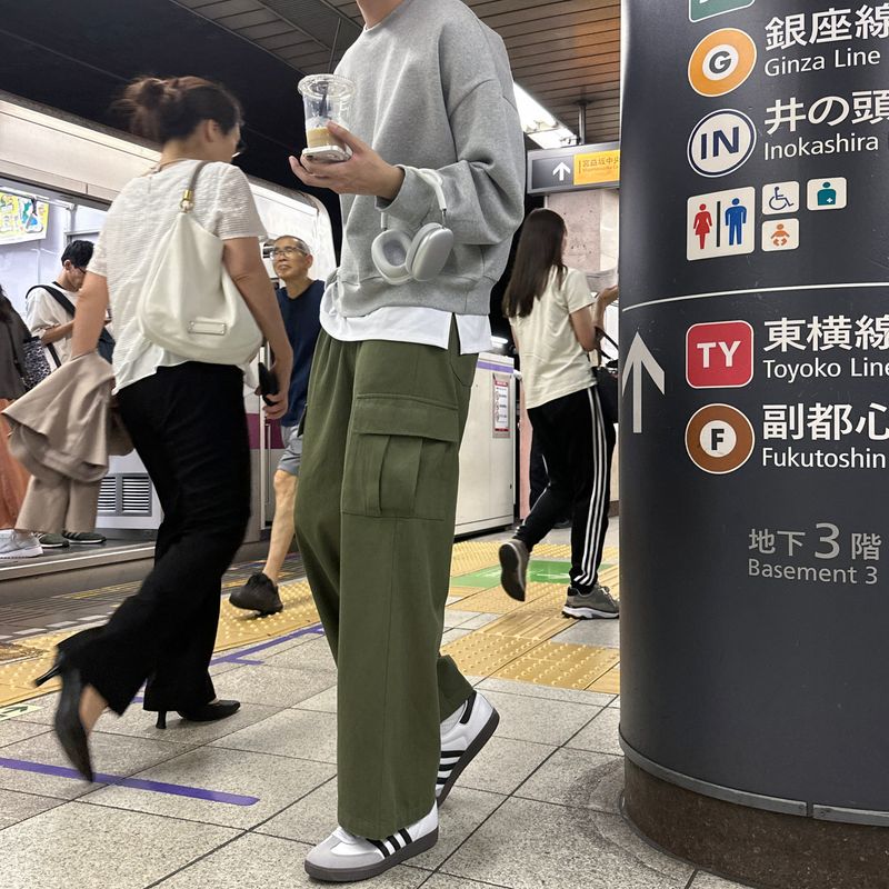 LMN Mono Cotton Cargo Pants (3 colors)