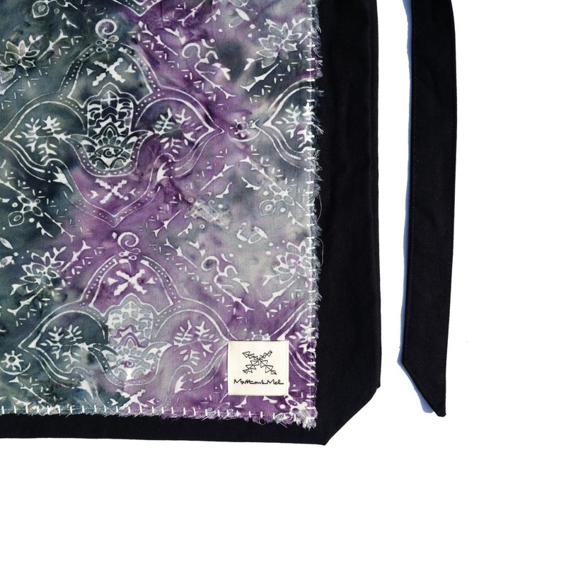 [Patchwork Canvas Bag] Yoga - The Milky Way