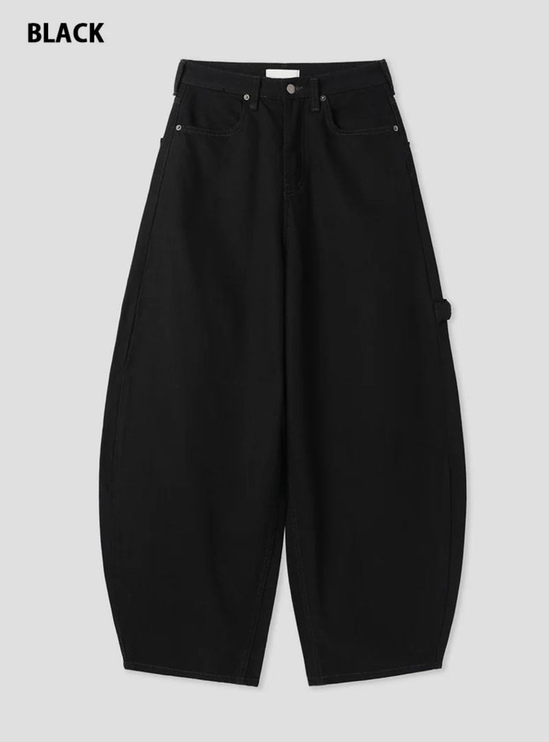 ASHER CURVED CARPENTER PANTS (3C)