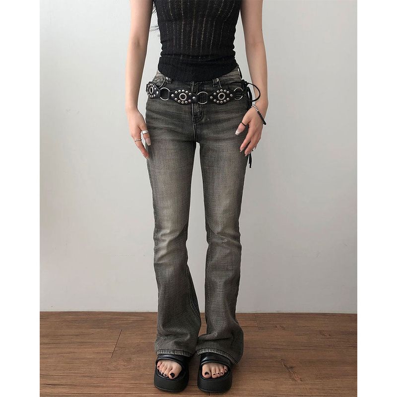 DEEP SWAY(ディープ スウェイ)の「Drawing High-waist Bootscut(Pants)」