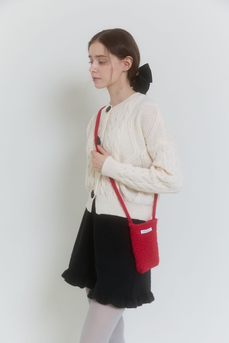 FAIRY FRILL KNIT SHORTS