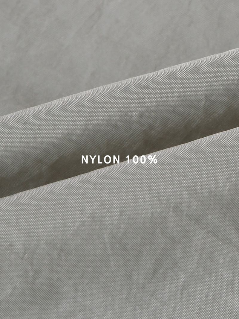 Log Curved Nylon Jacket