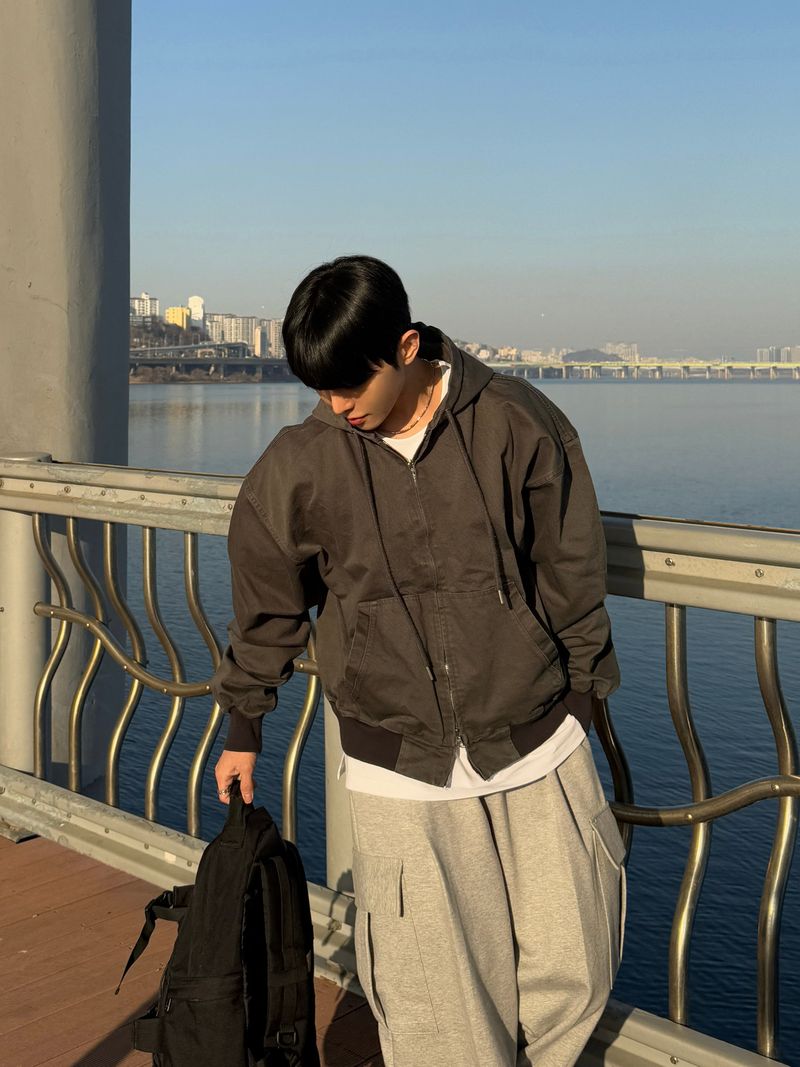 AVAND（アバンド）の「Oxford heavy hooded jacket（Jackets/Outerwear）」