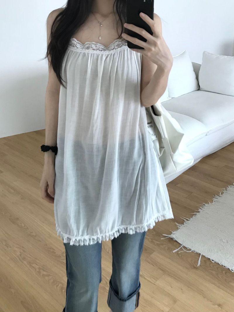 Robin Lace Mini Dress (2 colors)